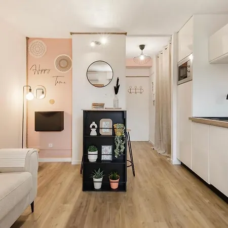 La Perle -appartement Cosy Parking Avec Balcon &clim *