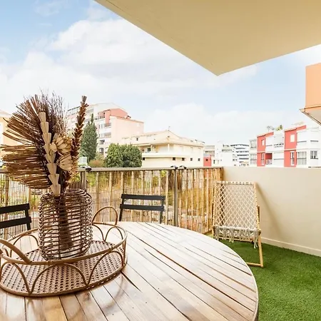 La Perle -appartement Cosy Parking Avec Balcon &clim *